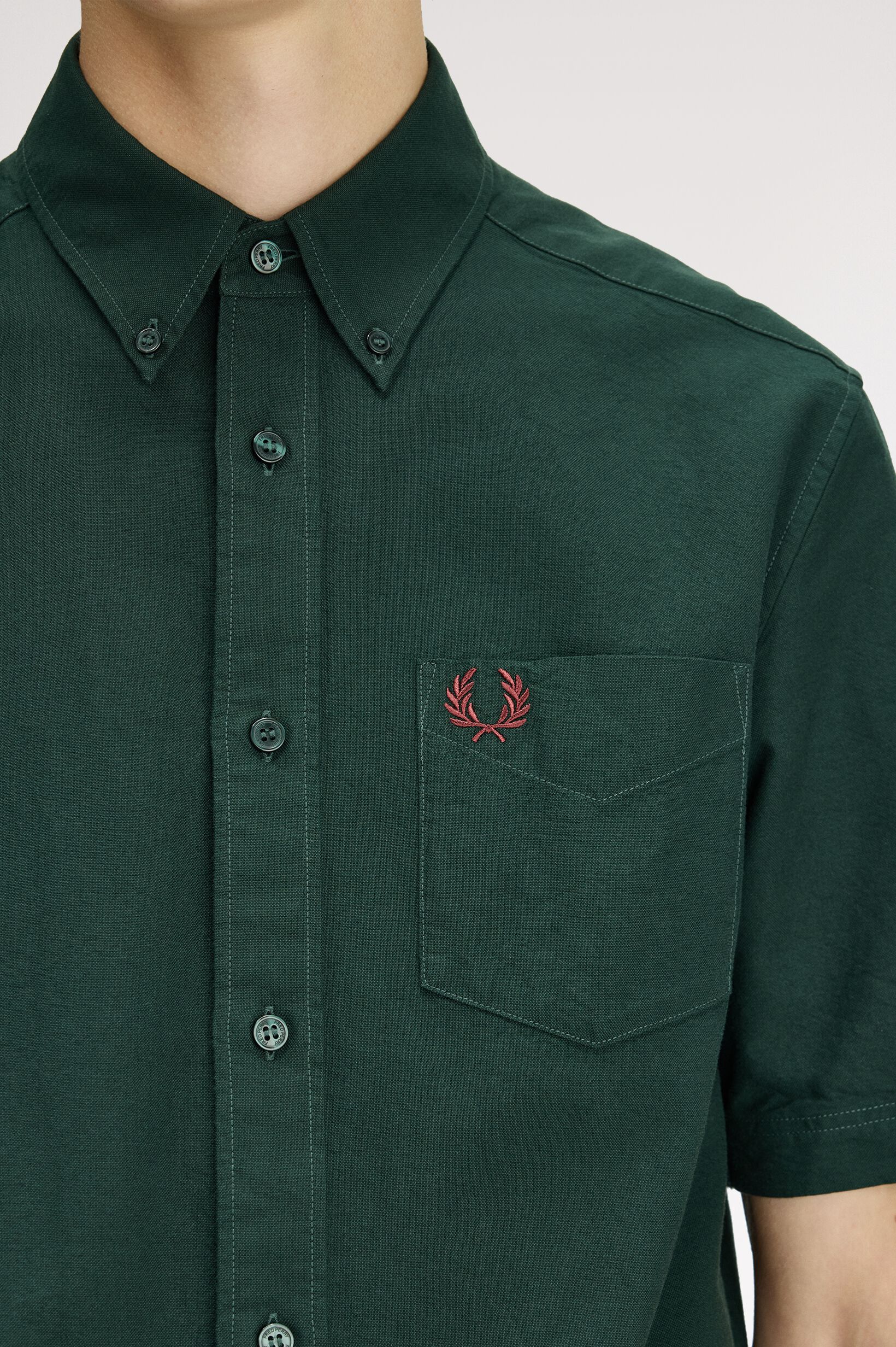 FRED PERRY 「Oxford Short Sleeve Shirt／オックスフォードショートスリーブシャツ」|シャツ・ブラウス|