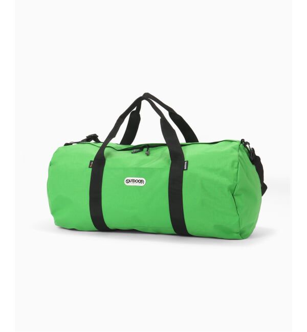 OUTDOOR PRODUCTS Usual Things「233  ROLL BOSTON GIANT SOLID」|ボストンバッグ|グリーン A