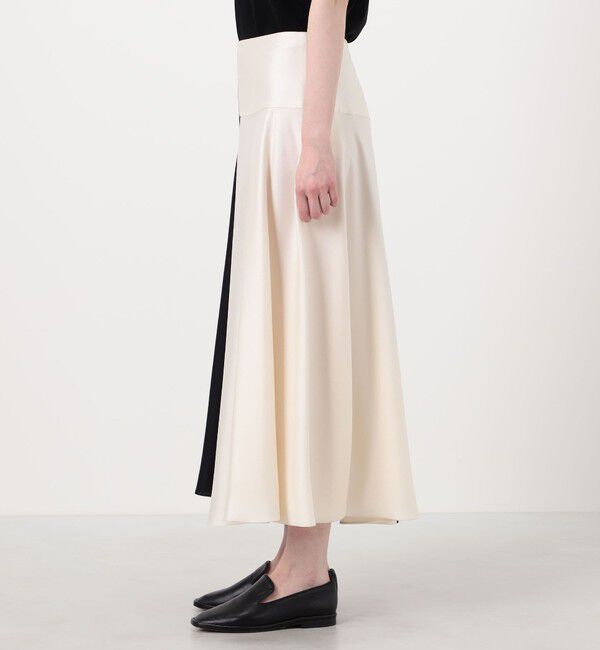 TOMORROWLAND BUYING WEAR「PARTOW Lucia Skirt バイカラーフレアスカート」|スカート|