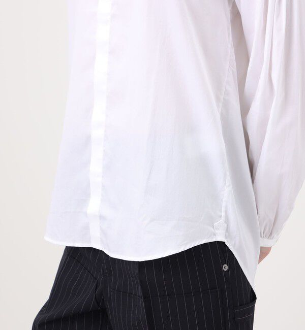 TOMORROWLAND BUYING WEAR「BOURRIENNE POETESSE スタンドカラーシャツ」|シャツ・ブラウス|