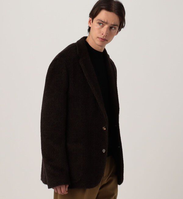 TOMORROWLAND BUYING WEAR「CARUSO アルパカウール シングルブレステッド 2Bジャケットコート」|テーラードジャケット|