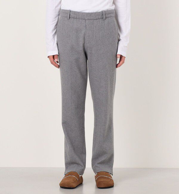 JAMES PERSE「ウールカシミヤフランネルパンツ MWWF1357」|スラックス|