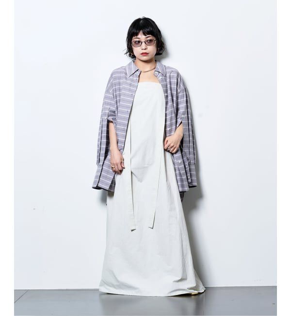  「《追加2》BELTED STRAP DRESS：ワンピース」|ワンピース|