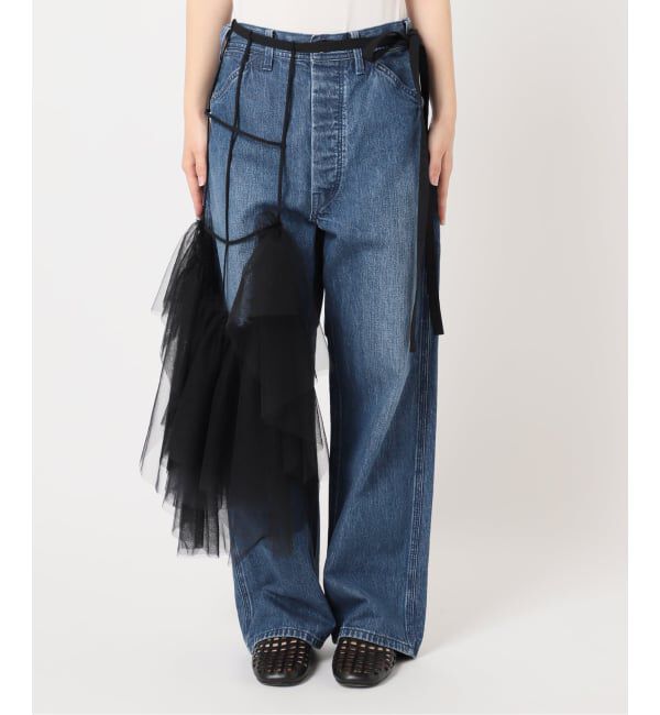  「《予約》MARGE 別注 TULLE BONE WRAP スカート」|スカート|