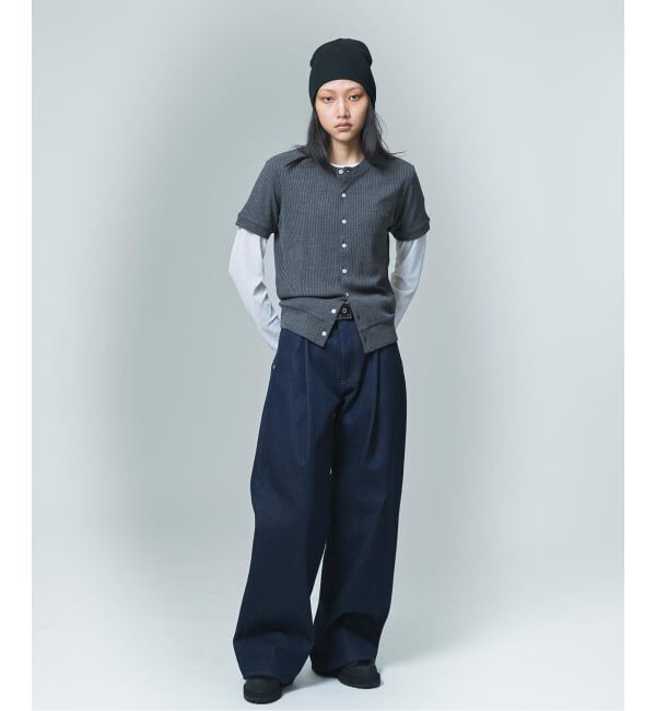 JOINT WORKS「NOCTO ARCHIVE/ノクト アーカイブ Rigid One-tuck Wide Denim」|デニム|