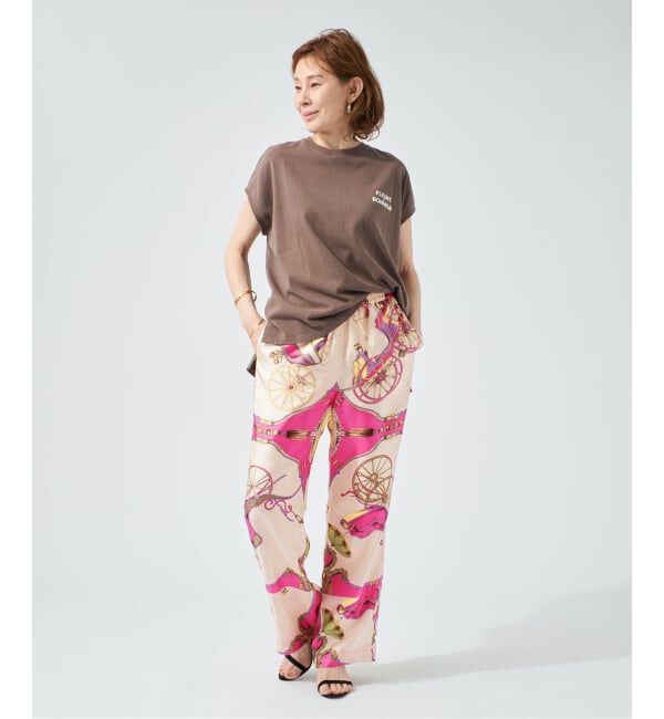VERMEIL par iena「manipuri マニプリ ロングパンツ 別注 キャリッジ 161416001」|その他|