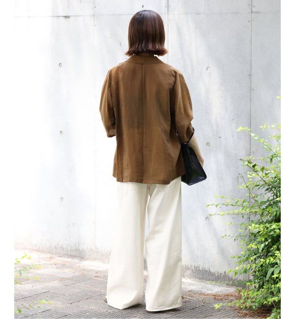IENA「upper hights/アッパーハイツ THE LAZY LIAM パンツ 120319102」|チノ|