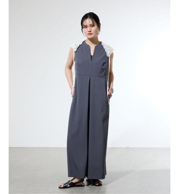 IENA「《一部店舗限定》クロシェニット バンダナ」|バンダナ・スカーフ|