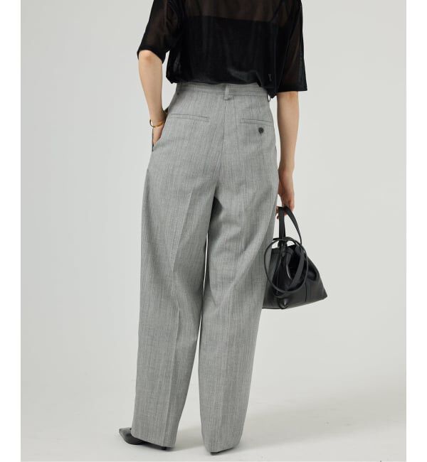 VERMEIL par iena「《予約》ネップツイルパンツ」|スラックス|