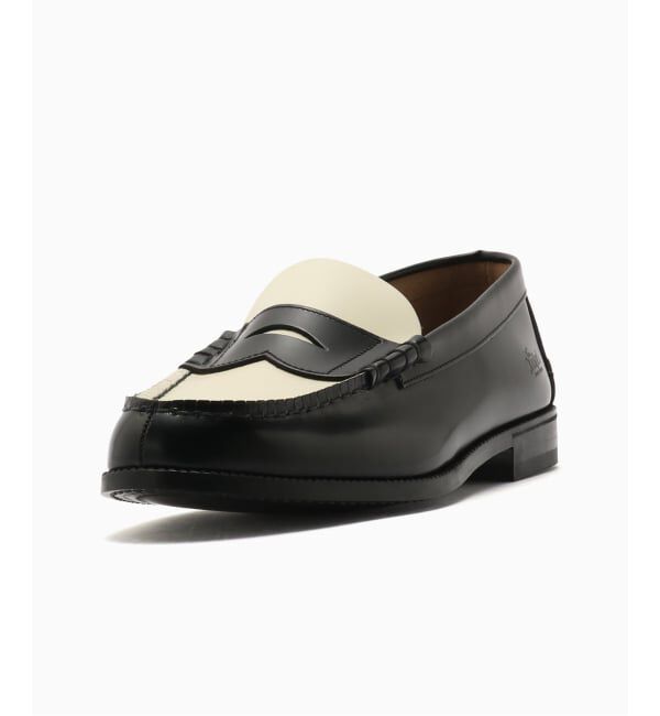 PULP「The Kenford Fineshoes COMBI LOAFERS / BLACK WHITE」|ローファー|