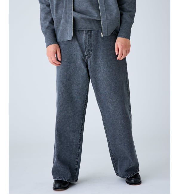 EDIFICE「《予約》Levi&rsquo;s(リーバイス) 別注 Baggy Wide Leg デニムパンツ（L30）」|デニム|