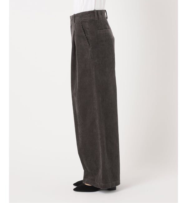 JOURNAL STANDARD relume「《追加2》ウォッシャブルコーデュロイタックワイドパンツ」|その他|