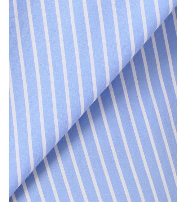 JOURNAL STANDARD relume「ハイカウントストライプスタンドカラー2way」|シャツ・ブラウス|