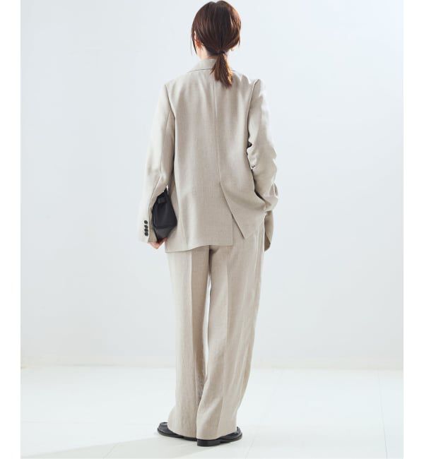 journal standard L'essage「《セットアップ可》アイアスダブルブレステッドジャケット」|テーラードジャケット|