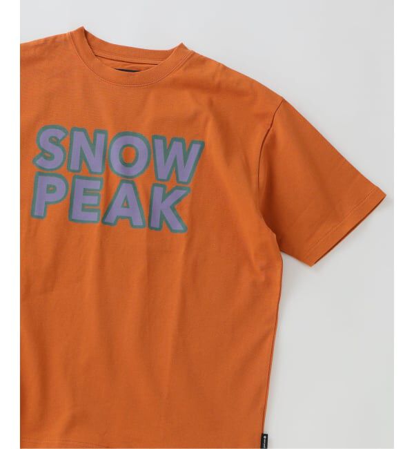 JOURNAL STANDARD relume「SNOW PEAK / スノーピーク 別注 マルチカラーロゴ プリントTシャツ」|Tシャツ・カットソー|