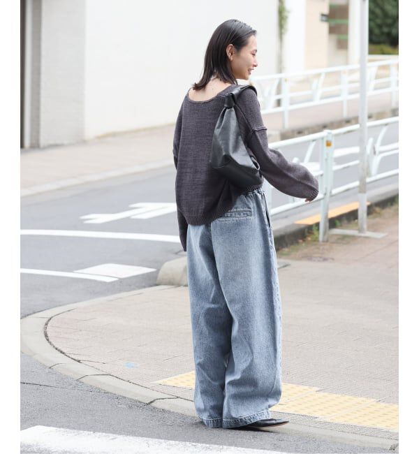 JOURNAL STANDARD「《追加2》イージーデニムワイドパンツ」|デニム|