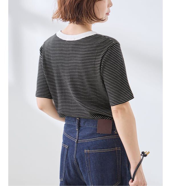 journal standard L'essage「ボーダーTシャツ」|Tシャツ・カットソー|