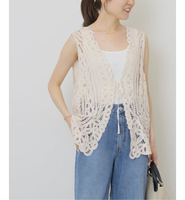 JOURNAL STANDARD relume「《予約》バテンレースジレ」|その他|
