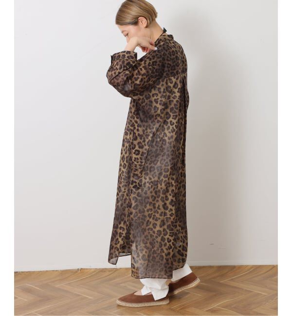 journal standard luxe「《予約》レオパローン シャツワンピース」|ワンピース|