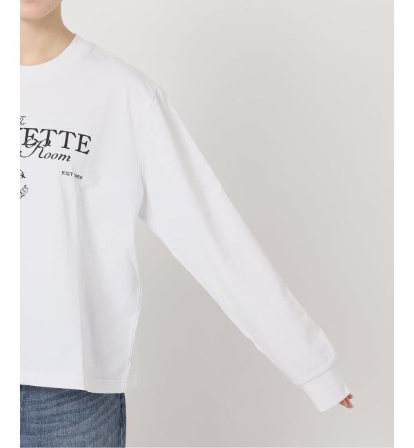 FRAMeWORK「GIFT SHOP 別注LOGO PRINT LONG SLEEVES」|Tシャツ・カットソー|