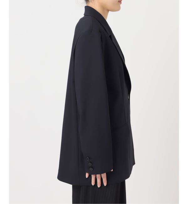 U by SPICK&SPAN「レースボンディングオーバージャケット」|テーラードジャケット|