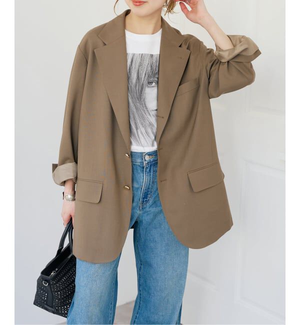 Spick and Span「VIAN / ヴィアン 別注ビッグ ジャケット シングル」|テーラードジャケット|