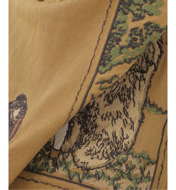 FRAMeWORK「Samuel Zelig TRAIL PANT - KHAKI」|スラックス|