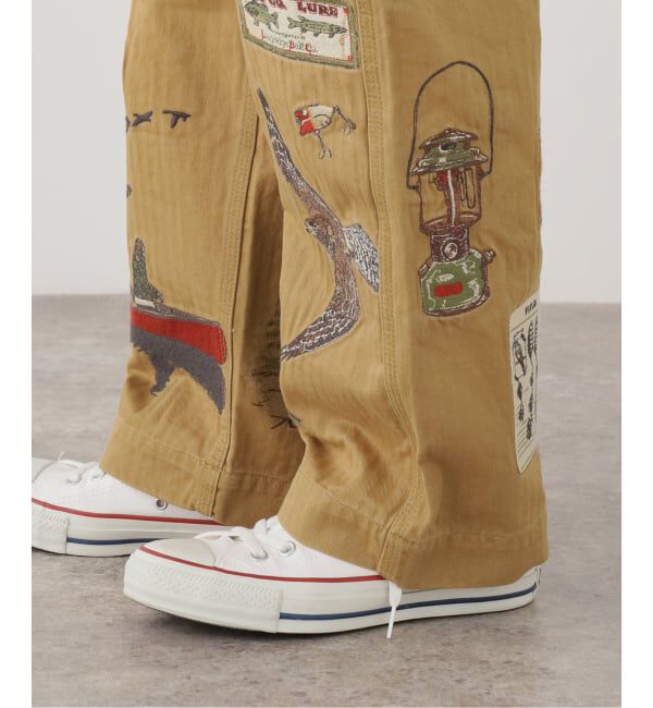 FRAMeWORK「Samuel Zelig TRAIL PANT - KHAKI」|スラックス|
