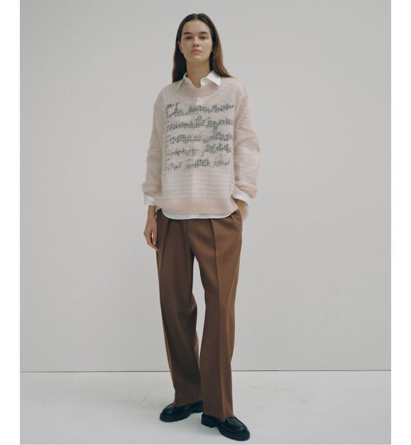 Glyph「《予約 / 一部店舗+WEB限定》Double-Pleated Trousers」|スラックス|
