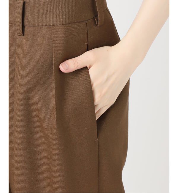 Glyph「《予約 / 一部店舗+WEB限定》Double-Pleated Trousers」|スラックス|
