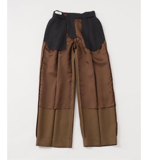 Glyph「《予約 / 一部店舗+WEB限定》Double-Pleated Trousers」|スラックス|