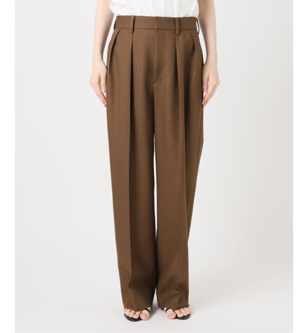Glyph「《予約 / 一部店舗+WEB限定》Double-Pleated Trousers」|スラックス|