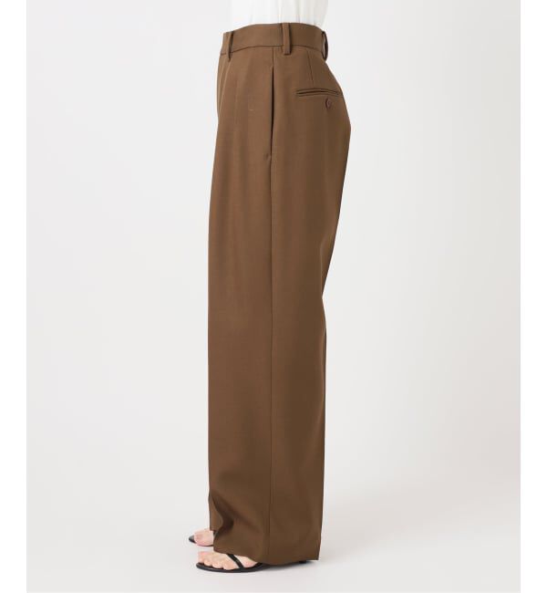 Glyph「《予約 / 一部店舗+WEB限定》Double-Pleated Trousers」|スラックス|