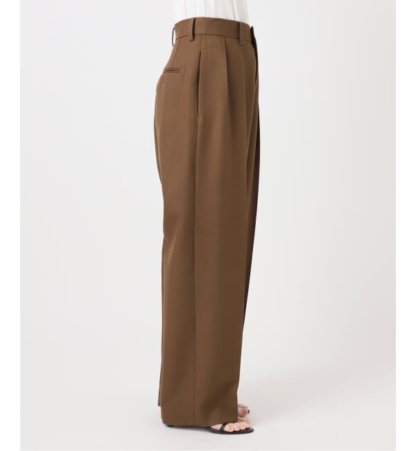 Glyph「《予約 / 一部店舗+WEB限定》Double-Pleated Trousers」|スラックス|