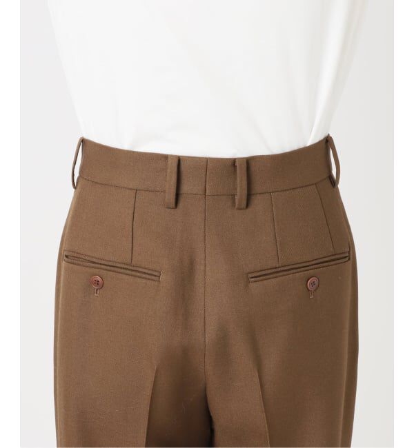 Glyph「《予約 / 一部店舗+WEB限定》Double-Pleated Trousers」|スラックス|