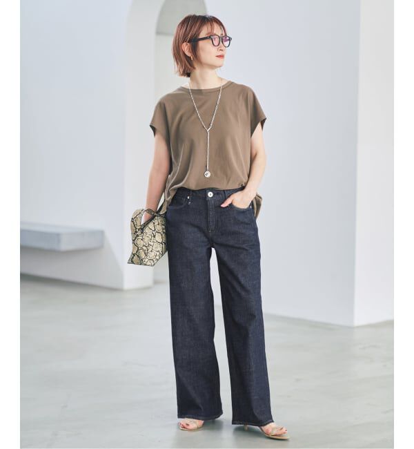 Spick and Span「《別注カラー有り / 予約》upper hights/アッパーハイツ THE STELLA AURA*」|デニム|