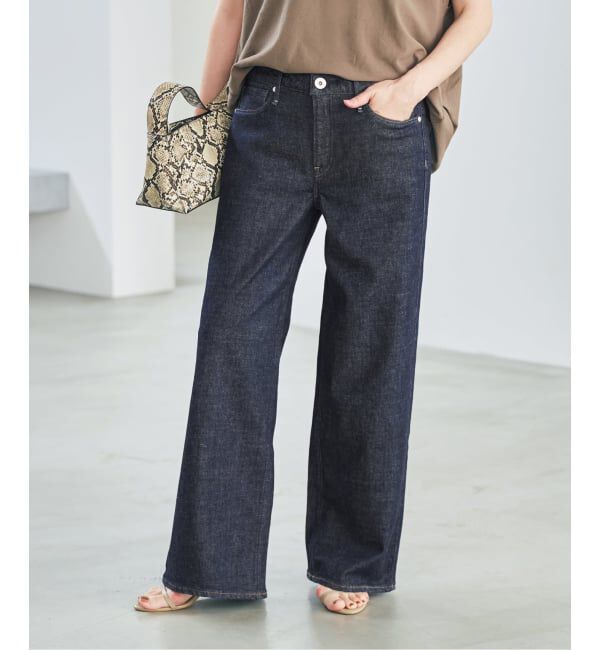 Spick and Span「《別注カラー有り / 予約》upper hights/アッパーハイツ THE STELLA AURA*」|デニム|ネイビー
