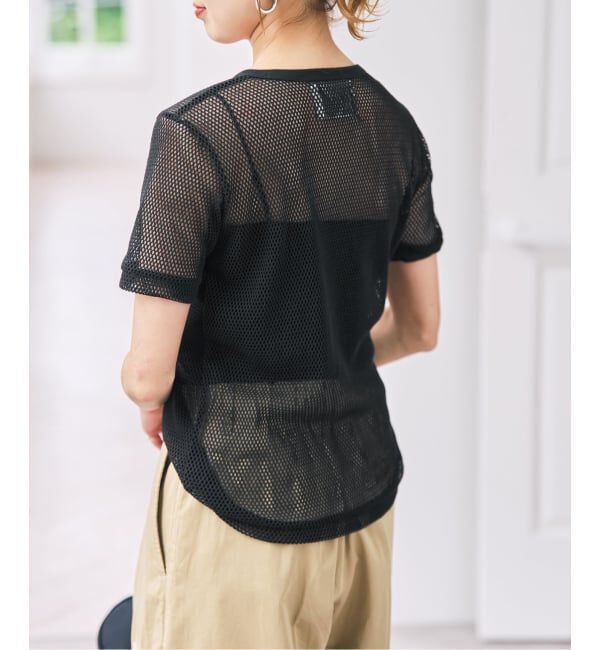 Spick and Span「ACASAM / アカサム メッシュヘンリー」|Tシャツ・カットソー|