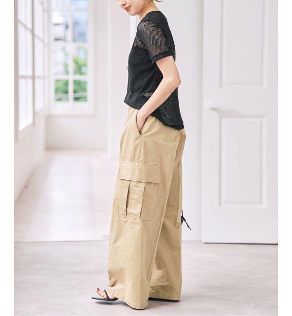 Spick and Span「ACASAM / アカサム メッシュヘンリー」|Tシャツ・カットソー|