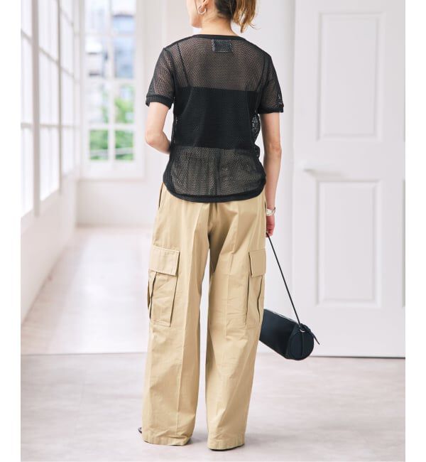 Spick and Span「ACASAM / アカサム メッシュヘンリー」|Tシャツ・カットソー|