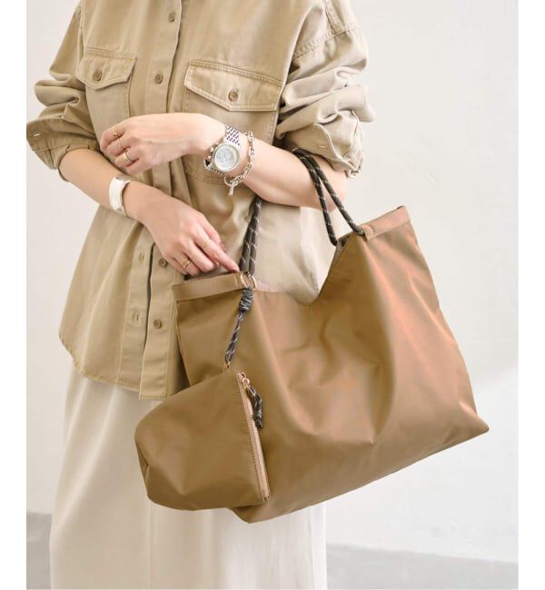  「《追加予約》LETALON nylon big tote」|トートバッグ|