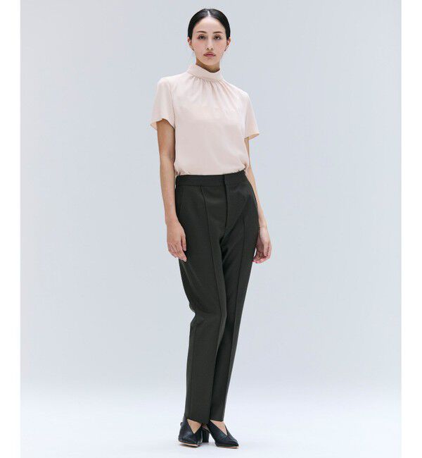 BEIGE,「【セットアップ対応】CORBY / ウールピンタックバックサイドゴムパンツ」|その他|