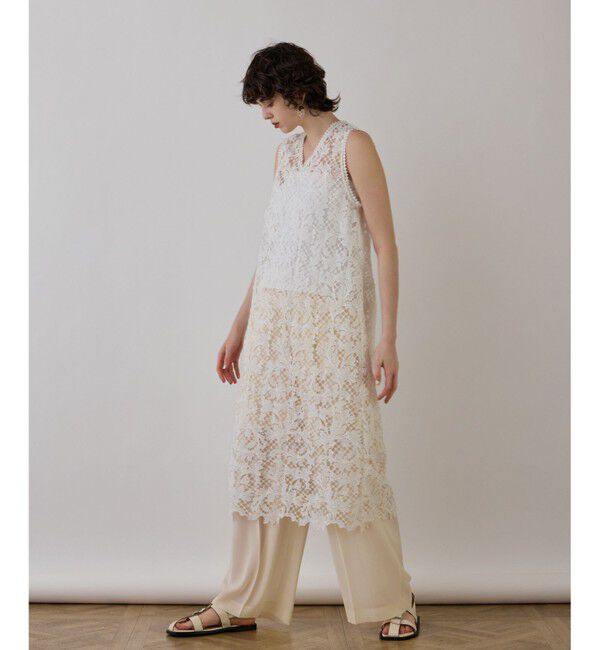 Diagram「ケミカルレースストレートトップ」|その他|ホワイト