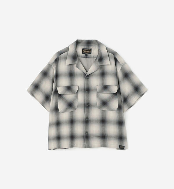 「PENDLETON | オープンカラー 半袖シャツ WOMEN」|シャツ・ブラウス|