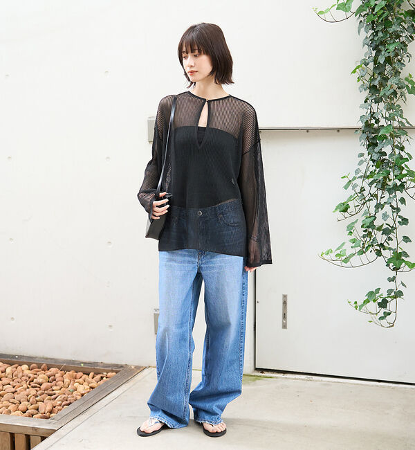 Rouge vif「【追加】【新色登場】【upper hights/アッパーハイツ】THE NIEC」|デニム|