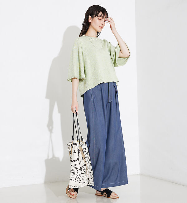 qualite「テンセルデニムパンツ」|その他|