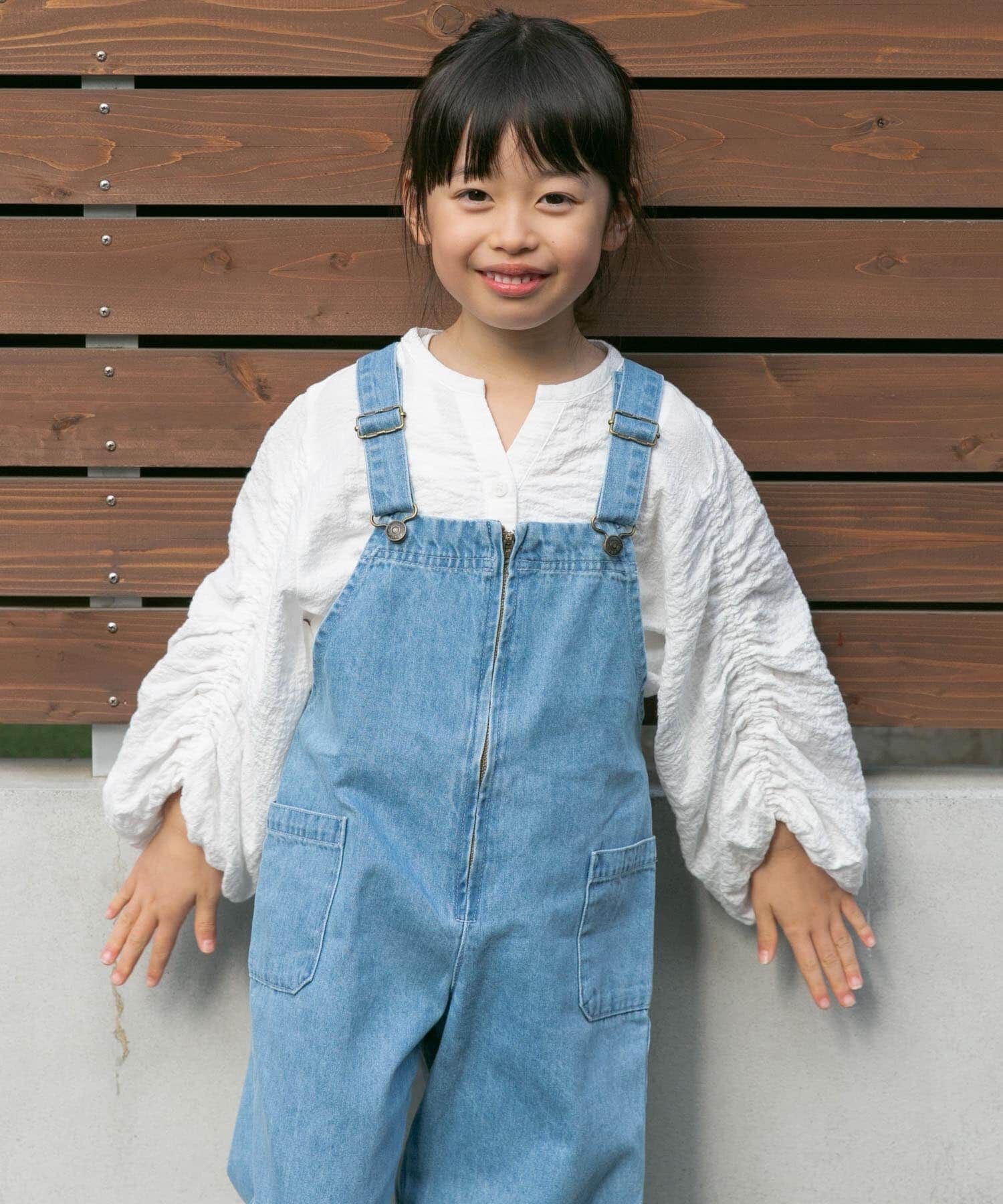 URBAN RESEARCH DOORS「『親子リンク』ギャザースリーブブラウス(KIDS)」|その他|