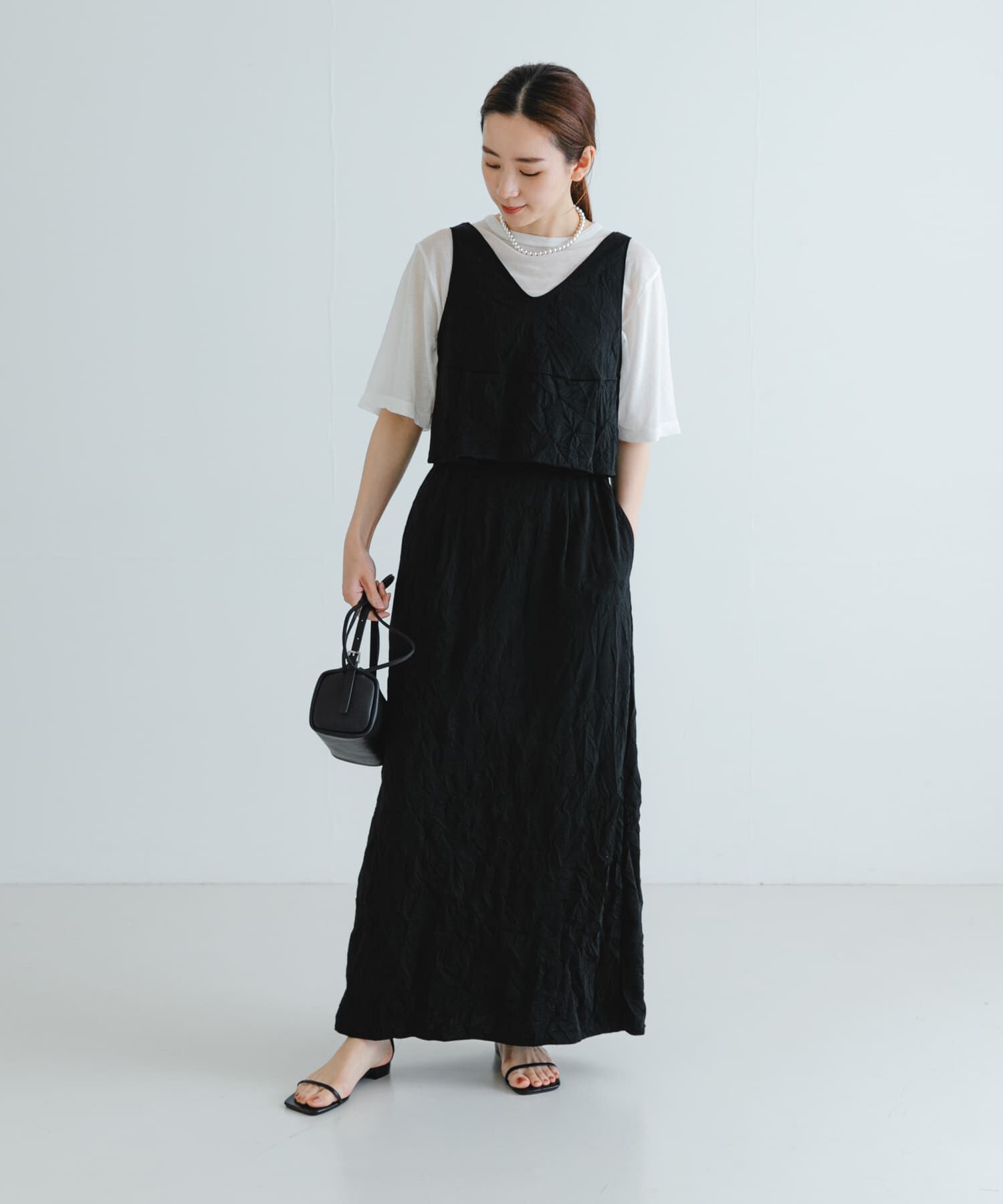 URBAN RESEARCH「『別注』GGG&times;URBAN RESEARCH　クロップドワッシャートップス」|タンクトップ|