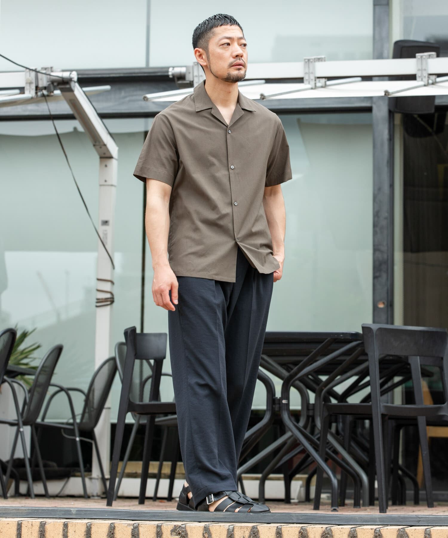 URBAN RESEARCH ROSSO「『ｲｰｼﾞｰｹｱ / XLｻｲｽﾞあり』ｱｰﾊﾞﾝﾘﾗｯｸｽﾘﾈﾝｵｰﾌ  」|シャツ・ブラウス|