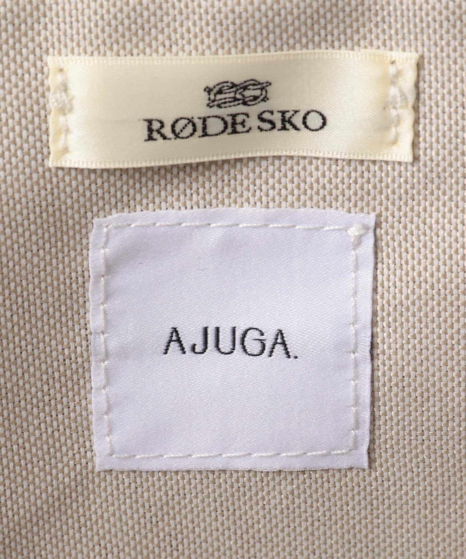 RODE SKO「『別注』AJUGA.&times;RODE SKO　ロゴリボン付ビッグトート」|トートバッグ|